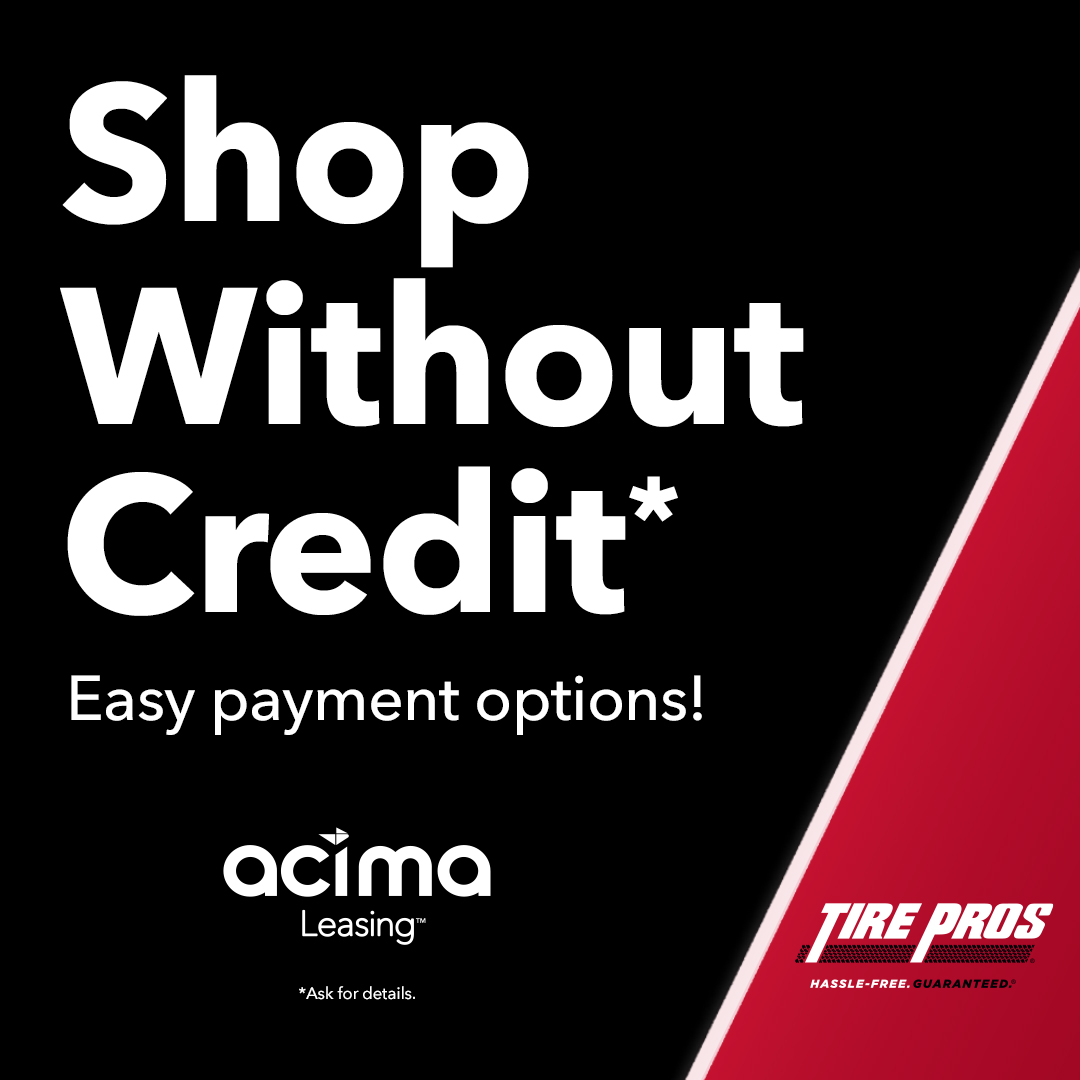 Acima Leasing Available at Intermountain Tire Pros
